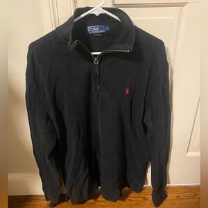 Polo Ralph Lauren Quarter Zip Black Size Large